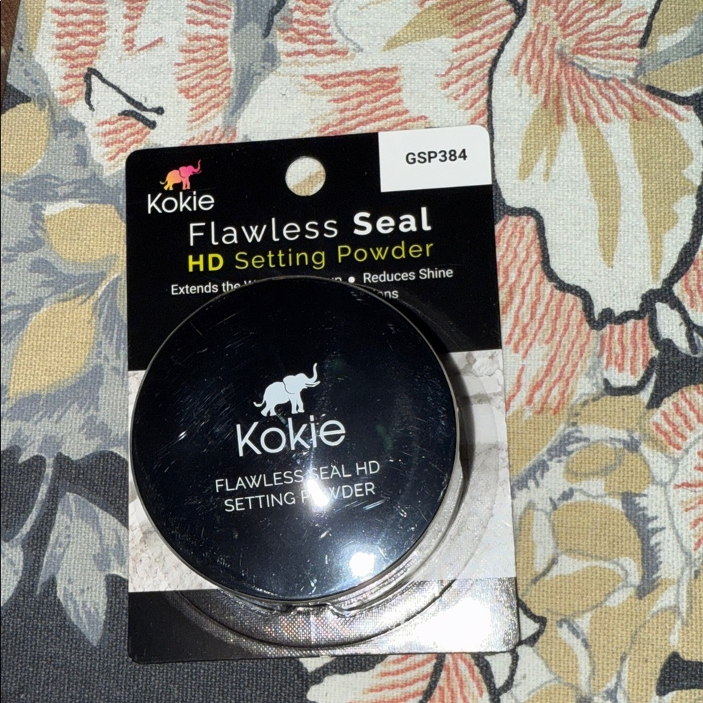 Kokie Flawless Seal HD Setting Powder - Black Compact